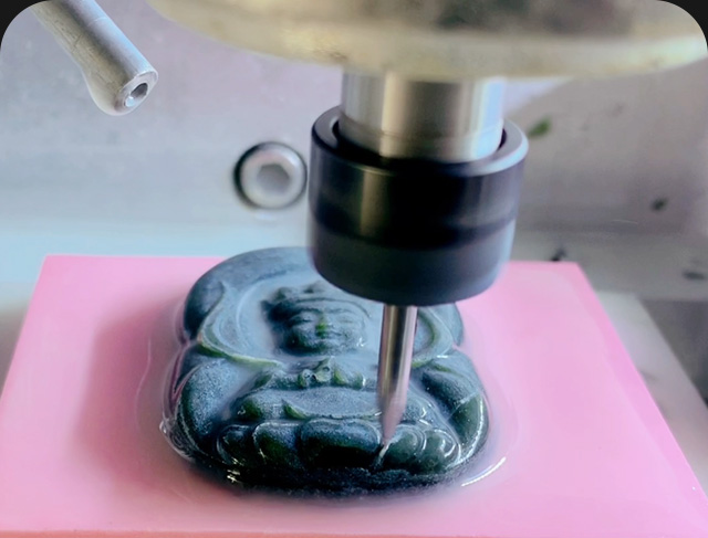 初學(xué)玉石雕刻機教程過程視頻