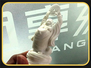 和田玉立體佛公cnc數(shù)控玉雕加工_YD4040雕刻機(jī)案例