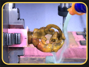 玉石電腦雕刻機(jī)操作視頻過程_享刻YD4040玉雕機(jī)