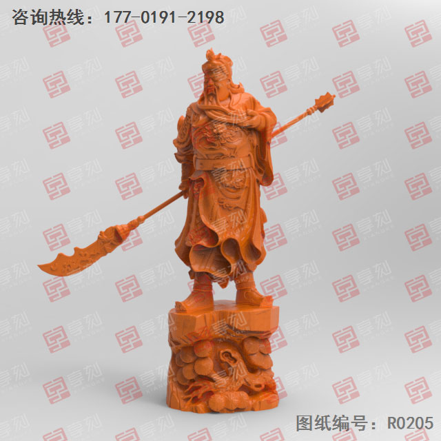 立體關(guān)公舞刀電腦精雕圖紙_五軸玉石雕刻機(jī)廠家