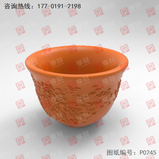 玉石陶瓷茶杯電腦精雕圖紙_五軸玉石雕刻機(jī)廠家